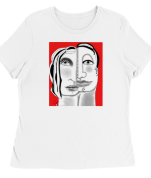 camiseta ilustracion roja